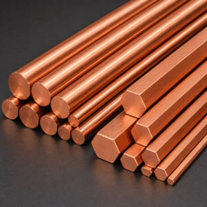 Copper Rods Hex Bars